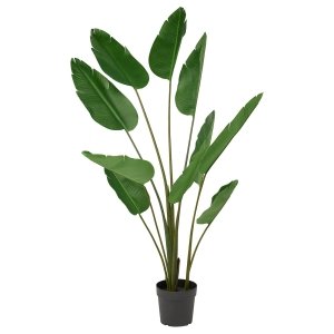 Artificial potted plant, in/outdoor Bird of paradise, 23 cm