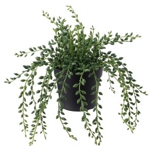 Artificial potted plant, in/outdoor String of beads, 9 cm