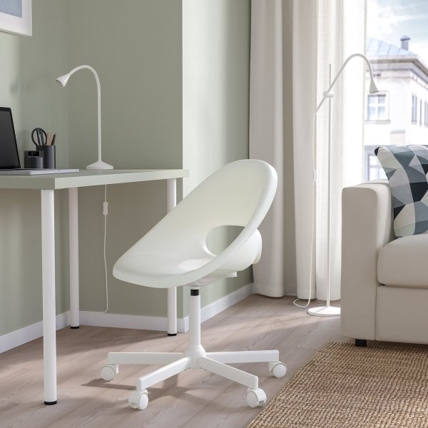 Albee Swivel chair, white - Image 2