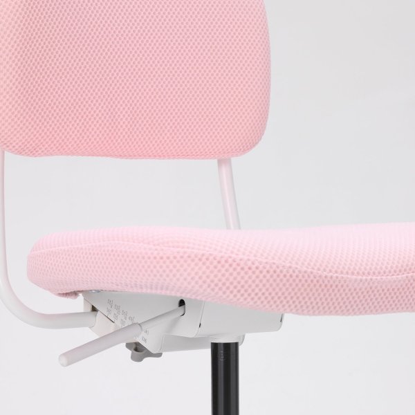 Roselle Children's desk chair, light pink - Image 2